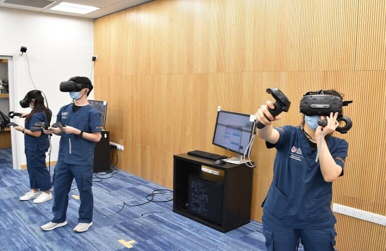 싱가포르 국립대, 의대 교육에 VR 도입